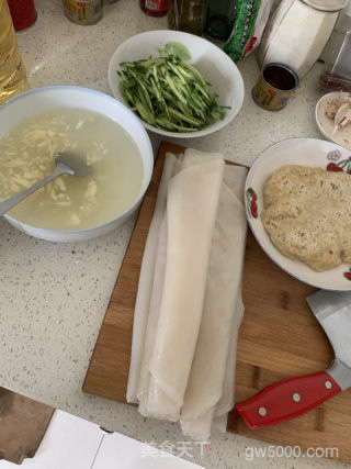 凉皮的做法步骤：2