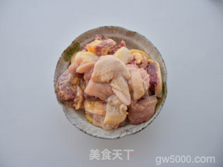 肉勾鸡的做法步骤：2
