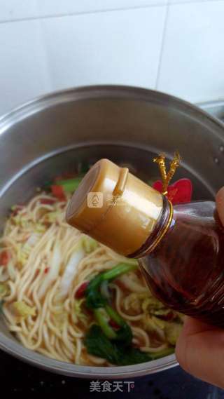 牛肉汤面的做法步骤：15
