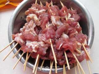 烤羊肉串的做法步骤：7