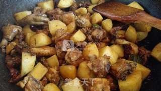 正宗新疆大盘鸡的做法步骤:4