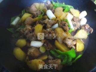 大盘鸡的做法步骤：9