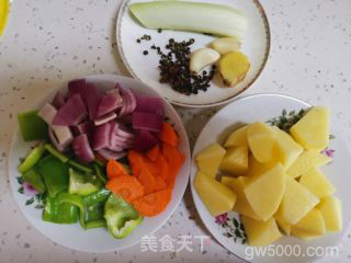 大盘鸡的做法步骤：4