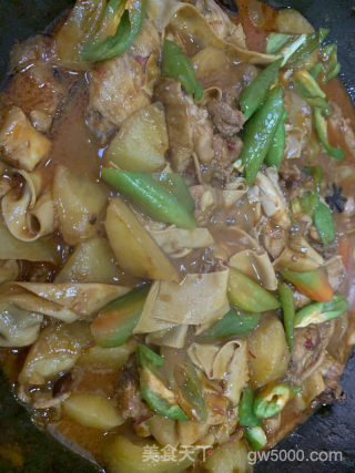 家庭版大盘鸡的做法步骤：15