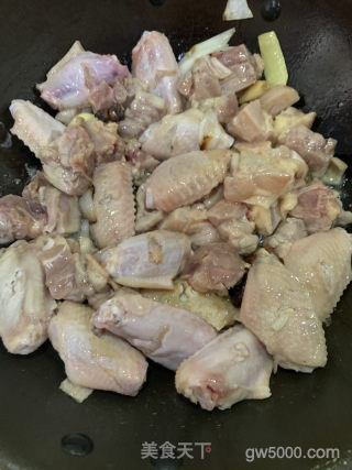 家庭版大盘鸡的做法步骤：4