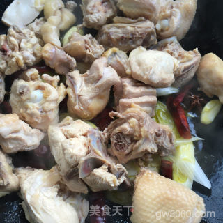 家常大盘鸡的做法步骤：8