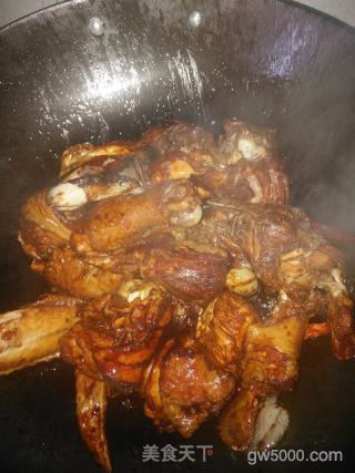 鸡肉焖花卷的做法步骤：7