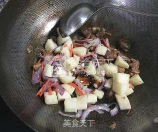 喷香羊肉焖饭的做法步骤：5