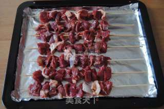 孜然羊肉串的做法步骤：4