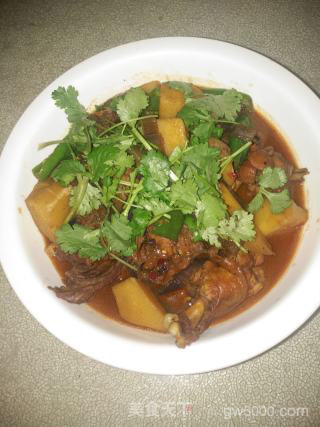 新疆大盘鸡的做法步骤：20