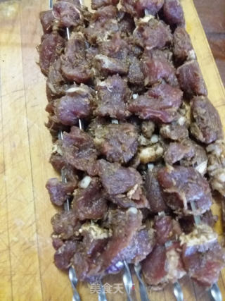 羊肉串的做法步骤:7