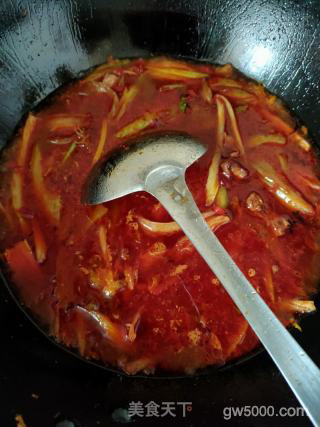 新疆爆辣炒米粉的做法步骤：13