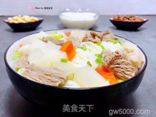 羊肉烩面的做法步骤：15