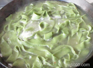 牛肉菠菜烩面的做法步骤：15
