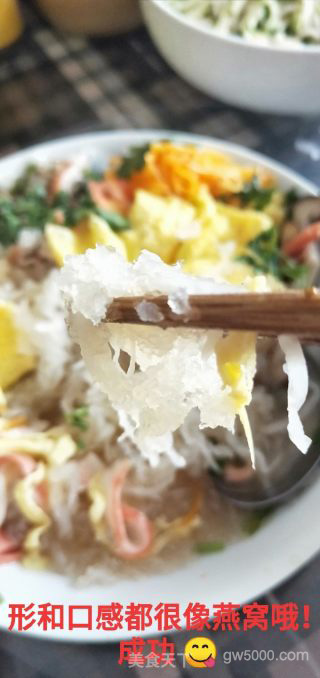 牡丹燕菜的做法步骤：14