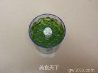 鸡汤菠菜焙面的做法步骤：3