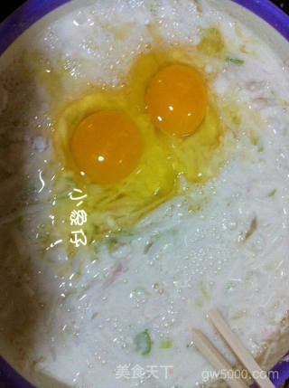 爱心萝卜丝饼的做法步骤：4
