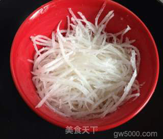 【牡丹燕菜】---凉菜版的也惊艳的做法步骤：1
