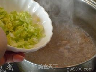 【豆沫油条】独具河南特色的美味早餐的做法步骤：6