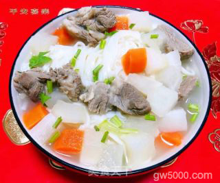 羊肉烩面的做法步骤：12