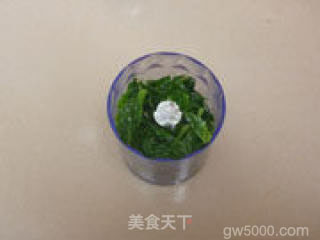 鸡汤菠菜焙面的做法步骤：2