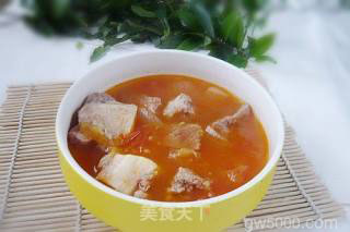 番茄洋葱牛肉汤的做法步骤：10