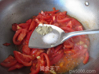 茄汁排骨烩面的做法步骤：10