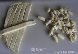 五香鸡汁猫耳朵的做法步骤：9