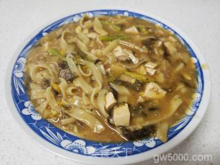 豆腐糊涂面的做法步骤：3