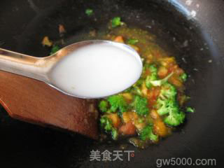 番茄酿肉的做法步骤：8