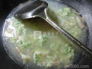五花肉韭菜面疙瘩的做法步骤：10