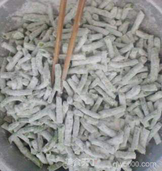 河南蒸豆角的做法步骤：3