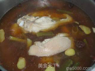 鸡汁豆腐的做法步骤：5