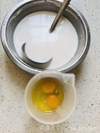 鸡蛋肠粉的做法步骤：4