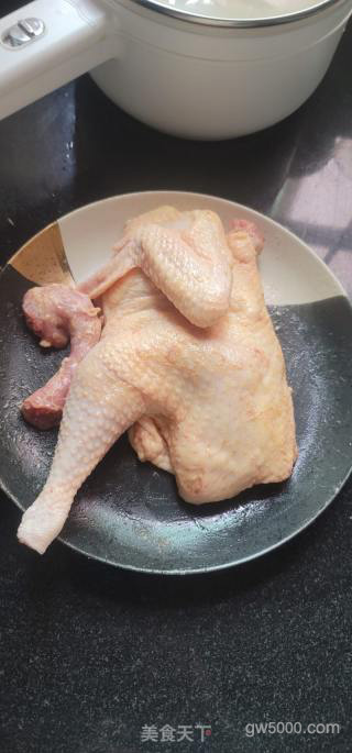 盐焗鸡的做法步骤：2