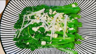 白灼菜心的做法步骤：10