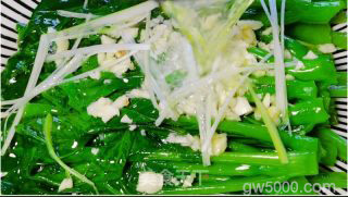 白灼菜心的做法步骤：11