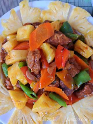 菠萝咕咾肉的做法步骤：4