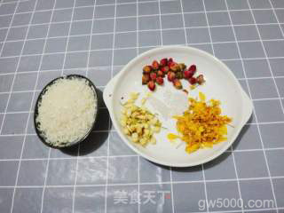 三花粥的做法步骤：1