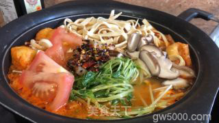 家常素食米线的做法步骤：3