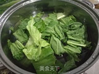 【云南】滇味蘸水苦菜汤（节日刮油利器）的做法步骤：3