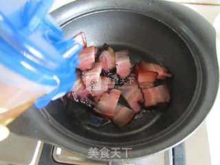 腊肉炒香干的做法步骤：4