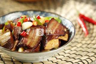 腊肉炒香干的做法步骤：11