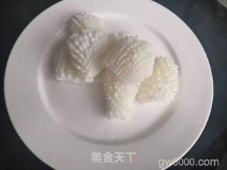 浙江名菜&蒜爆目鱼花的做法步骤：8