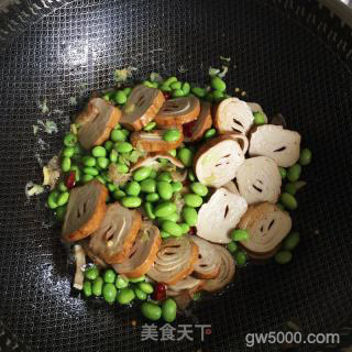 毛豆烧素记的做法步骤：5