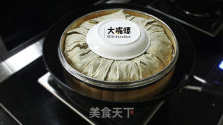 荷叶糯香排骨丨大嘴螺的做法步骤：14