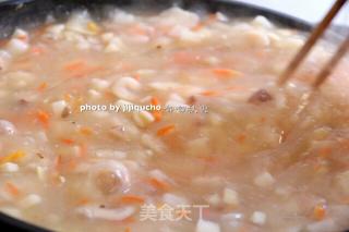 来台州一定要吃了这碗元宵羹——山粉糊的做法步骤：6