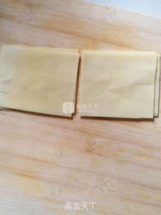 百叶香菜卷的做法步骤：4