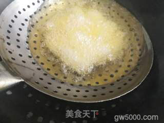 浙江名菜&蒜爆目鱼花的做法步骤：9