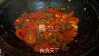 番茄牛肉煮米粉的做法步骤：10